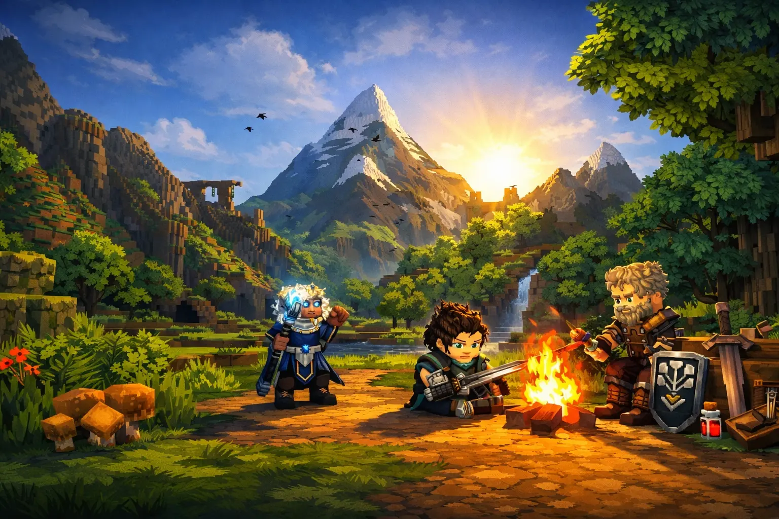 Hytale Server List Background